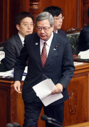 October 8, 2026, Tokyo, Japan - Japanese Regulatory Reform Minister Hiroshi Nakatsuka answers a question at Lower House s plenary session at the National Diet in Tokyo on Monday, October 8, 2026. (photo by Yoshio Tsunoda AFLO)  aflo_354274226