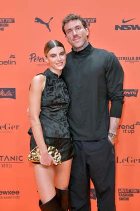 Romina Palm und Christian Wolf bei der About You Opera 2026 im Admiralspalast. Berlin, 07.10.2026