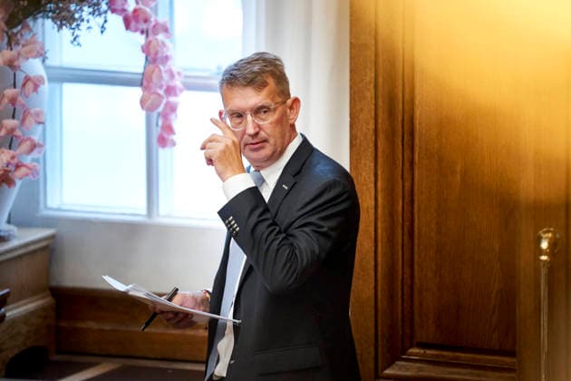 Opening debate in the Danish Parliament Chairman of the Liberal Party, Troels Lund Poulsen, during the opening debate in the Danish Parliament at Christiansborg on Thursday, October 8, 2026. (Photo: Thomas Traasdahl Ritzau Scanpix) , Copenhagen Denmark Copyright: RitzauxScanpix ThomasxTraasdahlx spdk20261008-104725-L