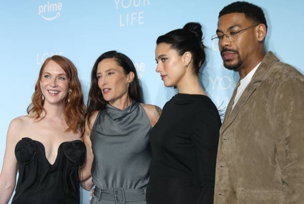 New York October 07, 2026. Jessie Henderson, Rachel Morrison, Margaret Qualley, Aaron Pierre attend Prime s premere of Love of Your Life at IFC Theater in New York. October 07, 2026. Copyright: xRWx