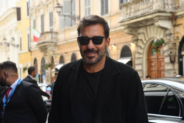 IPA89428066 - Rome, Teatro Sistina: Celebration marking the 150th anniversary of *Corriere della Sera*. Pictured: Edoardo Leo Copyright: xVincenzoxLandix xVincenzoxLandix IPA89428066