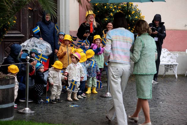 Königin Silvia von Schweden beucht Insel Mainau Konstanz Mainau, 08.10.2026 Ihre Majestät Königin Silvia von Schweden besucht die Insel Mainau bei Konstanz. Im Baden- Württemberg Germany Copyright: xMatthiasxGränzdörferx