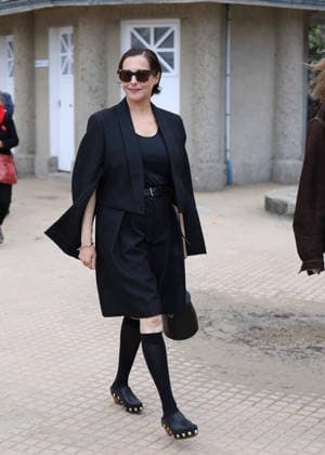 Amira Casar at the unveiling of her beach cabana during the 37th Dinard British and Irish Film Festival, France, on October 8, 2026. Denis Guignebourg, Bestimage. 37th Dinard British Irish Film Festival on October 8, 2026, in Dinard, France. Dinard, France  Copyright: xDenisxGuignebourgx xBestimagexDenisxGuignebourgx xBestimagex