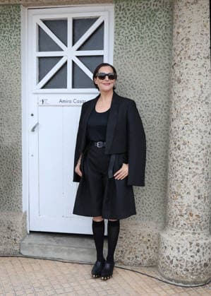 Amira Casar at the unveiling of her beach cabana during the 37th Dinard British and Irish Film Festival, France, on October 8, 2026. Denis Guignebourg, Bestimage. 37th Dinard British Irish Film Festival on October 8, 2026, in Dinard, France. Dinard, France  Copyright: xDenisxGuignebourgx xBestimagexDenisxGuignebourgx xBestimagex
