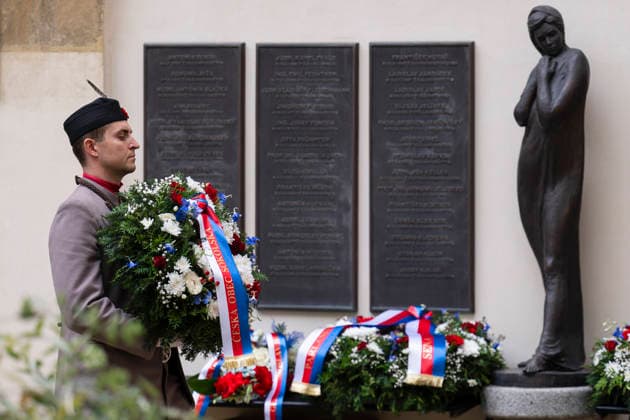 Sokol (Falcon) Movement s Memorial Day honours Sokol members who died in anti-Nazi resistance in Prague, Czech Republic, October 8, 2026. (CTKxPhoto MichalxKamaryt) CTKPhotoP2026100806620  CTKPhotoP2026100806620