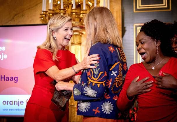 Queen Maxima Receives Appeltjes van Oranje - The Hague Queen Máxima of the Netherlands presents the 2026 Appeltjes van Oranje awards during a ceremony at Noordeinde Palace in The Hague, Netherlands on October 8, 2026. His Majesty King Willem-Alexander and Her Royal Highness Princess Beatrix of the Netherlands attend the event, where three social initiatives in the Kingdom will be recognized. The winners are to be announced during the ceremony. Photo by Patrick van Emst NL Beeld ABACAPRESS.COM The Hague Netherlands  Copyright: xBrunoxPress ABACAx