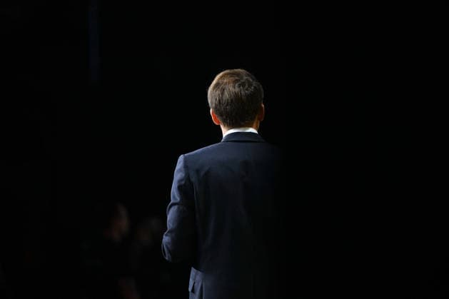 President Macron at Bpifrance Inno Generation - Paris France s President Emmanuel Macron delivers a speech on stage during the Bpifrance Inno Generation (BIG) event, one of Europe’s largest gatherings dedicated to entrepreneurs, in Paris, France on October 8, 2026. Photo by Jeanne Accorsini Pool ABACAPRESS.COM Paris France  Copyright: xAccorsinixJeanne Pool ABACAx