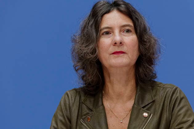 Normenkontrollrat zum Bürokratieabbau 2026-10-08 Deutschland, Berlin Bundespressekonferenz: Jahresbericht des Nationalen Normenkontrollrats (NKR) zum Bürokratieabbau. Im Bild Prof. Dr. Sabine Kuhlmann, Stellv. Vorsitzende des Nationlen Normenkontrollrats.