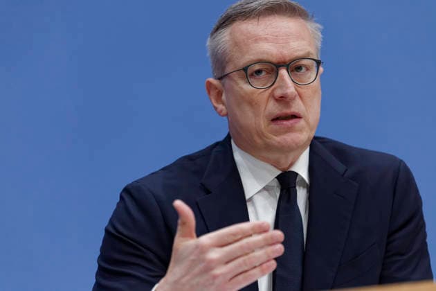 Normenkontrollrat zum Bürokratieabbau 2026-10-08 Deutschland, Berlin Bundespressekonferenz: Jahresbericht des Nationalen Normenkontrollrats (NKR) zum Bürokratieabbau. Im Bild Dr. Karsten Wildberger (CDU), Bundesminister für Digitalisierung und Staatsmodernisierung.