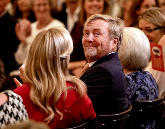 08-10-2026 Palace Queen Maxima with King Willem-Alexander presented the 2026 Appeltjes van Oranje awards at palace Noordeinde in The Hague. Â  Copyright: xPPEx