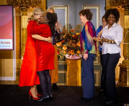 08-10-2026 Palace Queen Maxima presented the 2026 Appeltjes van Oranje awards at palace Noordeinde in The Hague. Winner Stek Den Haag Â  Copyright: xPPEx