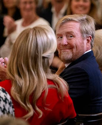 08-10-2026 Palace Queen Maxima with King Willem-Alexander presented the 2026 Appeltjes van Oranje awards at palace Noordeinde in The Hague. Â  Copyright: xPPEx