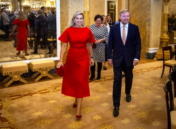 08-10-2026 Palace Queen Maxima with King Willem-Alexander presented the 2026 Appeltjes van Oranje awards at palace Noordeinde in The Hague. Â  Copyright: xPPEx