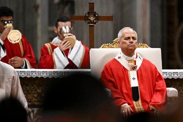 October 8, 2026, Vatican City, Vatican City: Pope Leo leads a mass for the inauguration of the academic year at the Pontificial University in Saint Peter s Square, Vatican City, 8 October 2026. ANSA RICCARDO ANTIMIANI. Vatican City Vatican City  - ZUMAa110 20261008_zaf_a110_011 Copyright: xRiccardoxAntimianix
