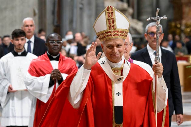 IPA89439396 - Italy, Rome, Vatican, October 8, 2026: Pope Leo XIV presides over Holy Mass for the inauguration of the academic year at the pontifical universities in St. Peter s Basilica in the Vatican. Photo by VATICAN MEDIA Catholic Press Photo  Copyright: xVATICANxMEDIA xCatholicxPressxPhotox xx IPA89439396