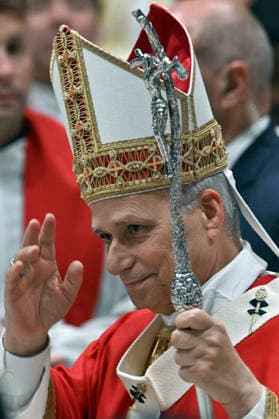 ROME - VATICAN - POPE - 2026 10 8 Italy, Rome, Vatican, 2026 10 8 Pope Leo XIV celebrates Holy Mass for the academic year at the Pontifical Universities in St Peter s Basilica in the Vatican . EDITORIAL USE ONLY - NO BOOKS Copyright: xx
