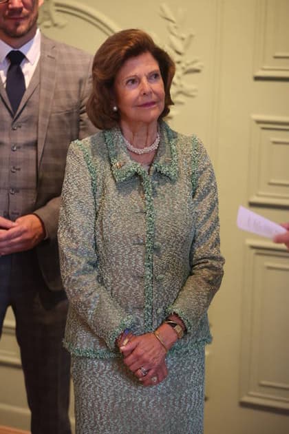 Königin Silvia von Schweden beim Jubiläum der Mentor-Stiftung auf der Insel Mainau. Mainau, 08.10.2026 Copyright: xAgenturxMatthiasxWehnertx xM.xGränzdörferx