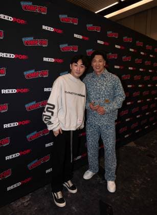 Saja Boys: Beyond KPOP Demon Hunters New York, NY- October 8: Inside the Saja Boys: Beyond KPOP Demon Hunters with Rich Ting and Neckwav at Comic Con October 8, 2026. Credit: Camara Porter AdMedia EDITORIAL USE ONLY  Copyright: xx AdMediax admphotosthree019700