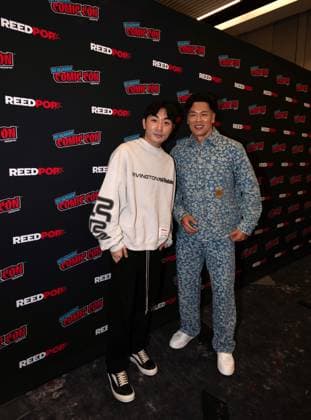 New York, NY- October 8: Inside the Saja Boys: Beyond KPOP Demon Hunters with Rich Ting and Neckwav at Comic Con October 8, 2026. Credit: Camara Porter USA  - ZUMAa123 20261008_zaa_a123_072 Copyright: xAdMediax