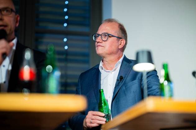 08.10.2026 - Jochen Ott MdL in Herford: Der Fraktionsvorsitzende der NRW-SPD und Spitzenkandidat zum Ministerpräsident zur Landtagswahl 2027. , Herford Nordrhein-Westfalen Deutschland -