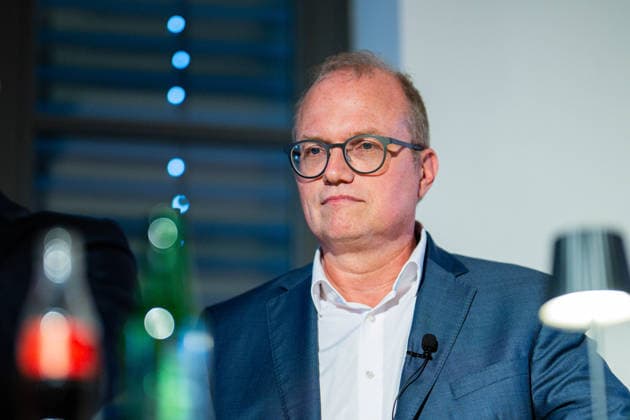 08.10.2026 - Jochen Ott MdL in Herford: Der Fraktionsvorsitzende der NRW-SPD und Spitzenkandidat zum Ministerpräsident zur Landtagswahl 2027. , Herford Nordrhein-Westfalen Deutschland -