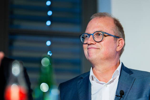 08.10.2026 - Jochen Ott MdL in Herford: Der Fraktionsvorsitzende der NRW-SPD und Spitzenkandidat zum Ministerpräsident zur Landtagswahl 2027. , Herford Nordrhein-Westfalen Deutschland -