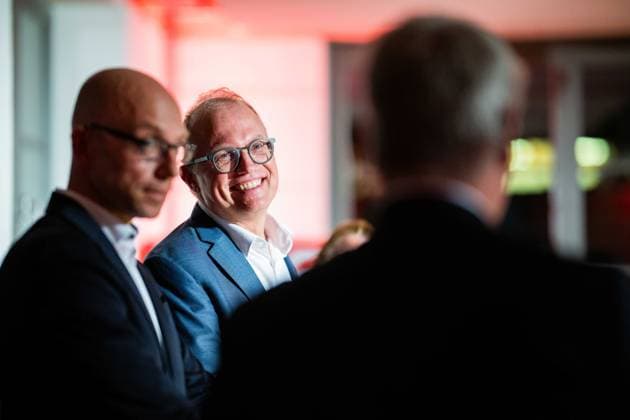 08.10.2026 - Jochen Ott MdL in Herford: Der Fraktionsvorsitzende der NRW-SPD und Spitzenkandidat zum Ministerpräsident zur Landtagswahl 2027. , Herford Nordrhein-Westfalen Deutschland -