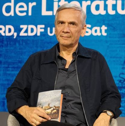 08.10.2026 Frankfurt am Main, Messe Frankfurter Buchmesse 2026 Autor Lutz Seiler präsentiert sein neues Buch Das tickende Herz.
