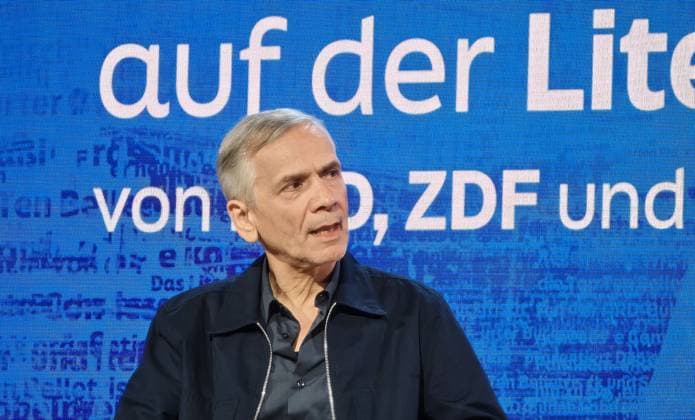 08.10.2026 Frankfurt am Main, Messe Frankfurter Buchmesse 2026 Autor Lutz Seiler präsentiert sein neues Buch Das tickende Herz.