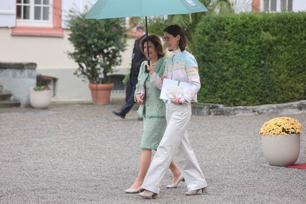 Königin Silvia von Schweden und Bettina Gräfin Bernadotte beim Jubiläum der Mentor-Stiftung auf der Insel Mainau. Mainau, 08.10.2026 Copyright: xAgenturxMatthiasxWehnertx xM.xGränzdörferx