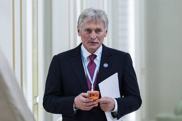 TURKMENISTAN, BALKAN PROVINCE - OCTOBER 8, 2026: Dmitry Peskov, Press Secretary of Russia s President, is seen before a bilateral meeting between Russia s President Vladimir Putin and his counterpart Masoud Pezeshkian of Iran held as part of the CIS (Commonwealth of Independent States) Council of Heads of State in Turkmenbasy Turkmenistan  - ZUMAt113 20261008_zaa_t113_779 Copyright: xVladimirxSmirnovx