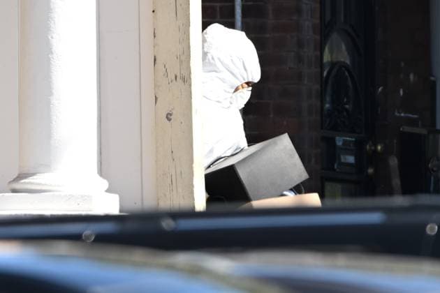 October 8, 2026, Philadelphia, Pennsylvania, USA: FBI agents seize several pieces of evidence from the home of Eugene Horsch on West Chew Avenue in Philadelphia, Pennsylvania, United States, on October 8, 2026. Several evidence boxes and bags including items were removed from the home. Authorities are investigating the property after linking it to at least seven missing women. Eugene Horsch is the son of the late Raymond R.C. Horsch. Philadelphia USA  - ZUMAs197 20261008_aaa_s197_094 Copyright: xKylexMazzax