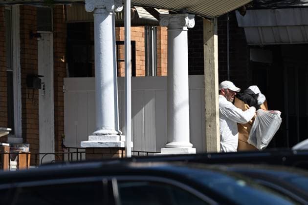 October 8, 2026, Philadelphia, Pennsylvania, USA: FBI agents seize several pieces of evidence from the home of Eugene Horsch on West Chew Avenue in Philadelphia, Pennsylvania, United States, on October 8, 2026. Several evidence boxes and bags including items were removed from the home. Authorities are investigating the property after linking it to at least seven missing women. Eugene Horsch is the son of the late Raymond R.C. Horsch. Philadelphia USA - ZUMAs197 20261008_aaa_s197_104 Copyright: xKylexMazzax