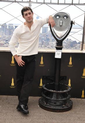 NEW YORK, NY- OCTOBER 8: Jaren Lewison at the Empire State Building to Celebrate the Premiere of CBS New Series, Eternally Yours on October 8, 2026 in New York City. Copyright: xmpi099 MediaPunchx