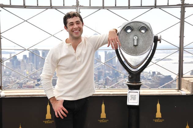 NEW YORK, NY- OCTOBER 8: Jaren Lewison at the Empire State Building to Celebrate the Premiere of CBS New Series, Eternally Yours on October 8, 2026 in New York City. Copyright: xmpi099 MediaPunchx