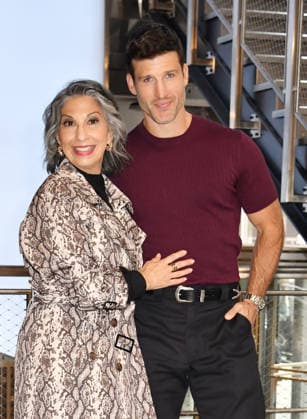 NEW YORK, NY- OCTOBER 8: Rose Abdoo and Parker Young at the Empire State Building to Celebrate the Premiere of CBS New Series, Eternally Yours on October 8, 2026 in New York City. Copyright: xmpi099 MediaPunchx