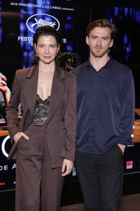 Exclusive - Minotaure Premiere - Paris Exclusive - Iris Lebedeva and Yuriy Zavalnyouk attend the photocall for the premiere of The Minotaure held at the UGC Les Halles Cinema in Paris, France on October 8, 2026. Photo by David Boyer ABACAPRESS.COM Paris France  Copyright: xBoyerxDavid ABACAx