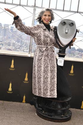 NEW YORK, NY- OCTOBER 8: Rose Abdoo at the Empire State Building to Celebrate the Premiere of CBS New Series, Eternally Yours on October 8, 2026 in New York City. Copyright: xmpi099 MediaPunchx