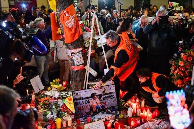 October 8, 2026, Madrid, Madrid, SPAIN: March in memory of Maricarmen, who died after being evicted from her home and became a symbol of the struggle for housing rights and against real-estate speculation. Madrid SPAIN - ZUMAz108 20261008_znp_z108_016 Copyright: xRichardxZubelzux