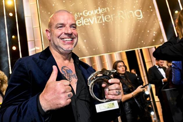 Amsterdam, The Netherlands, 2026-10-08 22:40:29 AMSTERDAM, 08-10-2026, Theater Carre. The 61st Golden Televizier-Ring Gala takes place. De Bondgenoten, Kassa, and Woeste Grond are in the running for the coveted Golden Televizier-Ring. During the festive evening, the winners in various other television categories will also be announced. PHOTO: NLBeeld Patrick van Emst. Pictured: Televizier-Ring Online video series Bij Andy in de auto. Pictured: Andy van der Meijde Credit: NL Beeld Patrick van Emst  Copyright: xx x