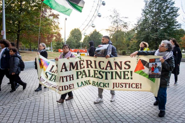 Pro-Palestine Silent Funeral Procession Central London, October 8, 2026 A pro-Palestine silent funeral procession took place in Central London, with demonstrators walking in silence to remember Palestinians killed in the conflict in Gaza. Participants carried Palestinian flags and placards, while some held a coffin and others carried effigies wrapped in burial shrouds, symbolising those killed in the conflict., Credit:Zak Irfan Avalon  Copyright: xZakxIrfanx xAvalonx 1141557267