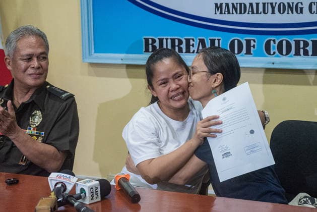 Philippinen, Mary Jane Veloso nach 15 Jahren im Todestrakt begnadigt in Quezon City