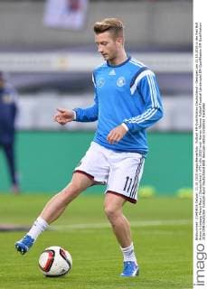 Fußball EM-Qualifikation Deutschland - Georgien am 11.10.2015 in der Red Bull Arena in Leipzig Marco Reus ( Deutschland ) xTTx