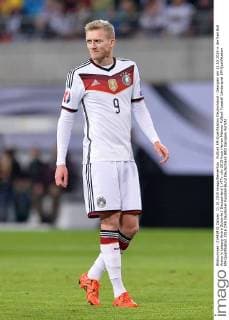Fußball EM-Qualifikation Deutschland - Georgien am 11.10.2015 in der Red Bull Arena in Leipzig Andre Schürrle ( Deutschland ) xTTx