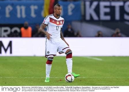 Fußball EM-Qualifikation Deutschland - Georgien am 11.10.2015 in der Red Bull Arena in Leipzig Jerome Boateng ( Deutschland ) xTTx