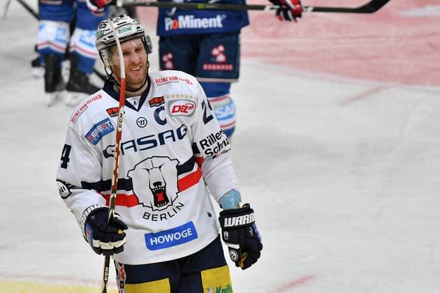 GER, DEL Playoff, Spiel 5, Adler Mannheim vs Eisbären Berlin 17.03.2017, SAParena, Mannheim, GER, DEL Playoff, Spiel 5, Adler Mannheim vs Eisbären Berlin, im Bild Andre Rankel (Eisbaeren Berlin 24) nordphotox xFabisch
