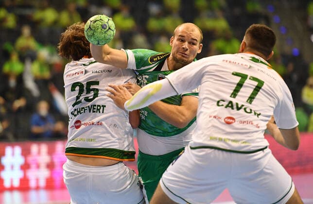 Bilder des Jahres 2020, Sport 11 November Sport Themen der Woche KW44 Sport Bilder des Tages Füchse Berlin - HSG Wetzlar 1. Bundesliga, DKB-Handballbundesliga, 2020 2021 Herren, Männer, Maenner, Handball, Deutschland, Germany, Max-Schmeling-Halle Berlin, 1.11.2020
