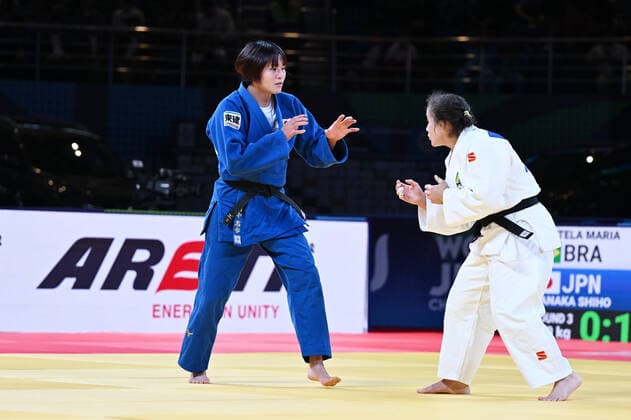 Shiho Tanaka (JPN), OCTOBER 10, 2022 - Judo : World Judo Championships Tashkent 2022 Women s -70kg 3rd round at Humo Arena in Tashkent, Uzbekistan. Noxthirdxpartyxsales (200860698)