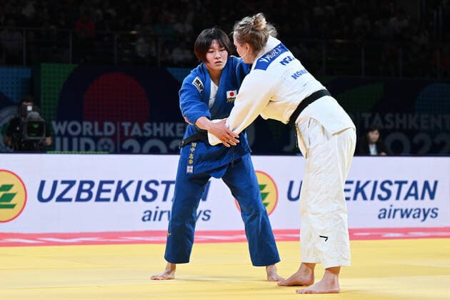 Shiho Tanaka (JPN), OCTOBER 10, 2022 - Judo : World Judo Championships Tashkent 2022 Women s -70kg Bronze medal match at Humo Arena in Tashkent, Uzbekistan. Noxthirdxpartyxsales (200867381)