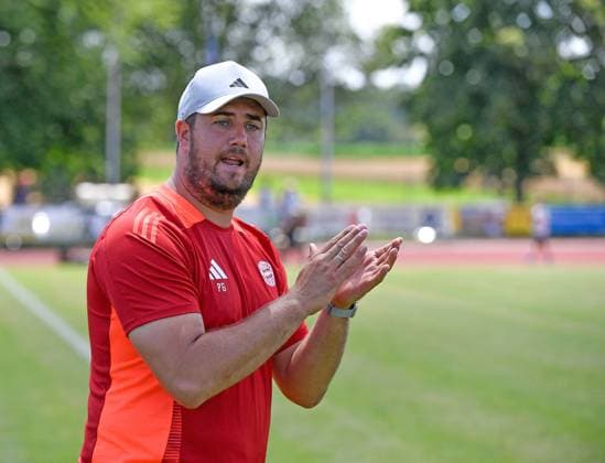 Peter Gaydarov, (FC Bayern Muenchen, U19), VFB Stuttgart (U19) vs. FC Bayern Muenchen (U19), Fussball, BITZER CUP Junioren, Spielzeit 2024 2025, 14.07.2024, VFB Stuttgart (U19) vs. FC Bayern Muenchen (U19), Fussball, BITZER CUP Junioren, Spielzeit 2024 2025, 14.07.2024, Ergenzingen Copyright: xEibner-Pressefoto AndreasxUlmerx EP_AUR